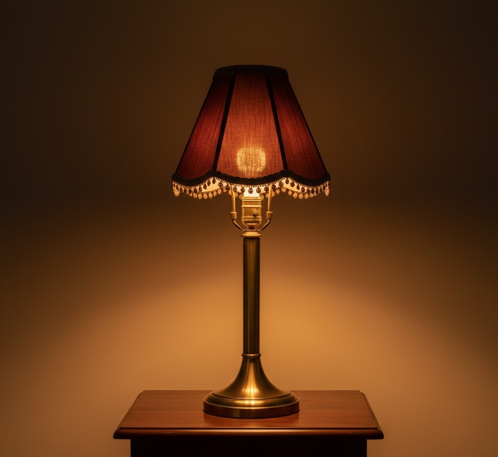 Restored Art Deco table lamp