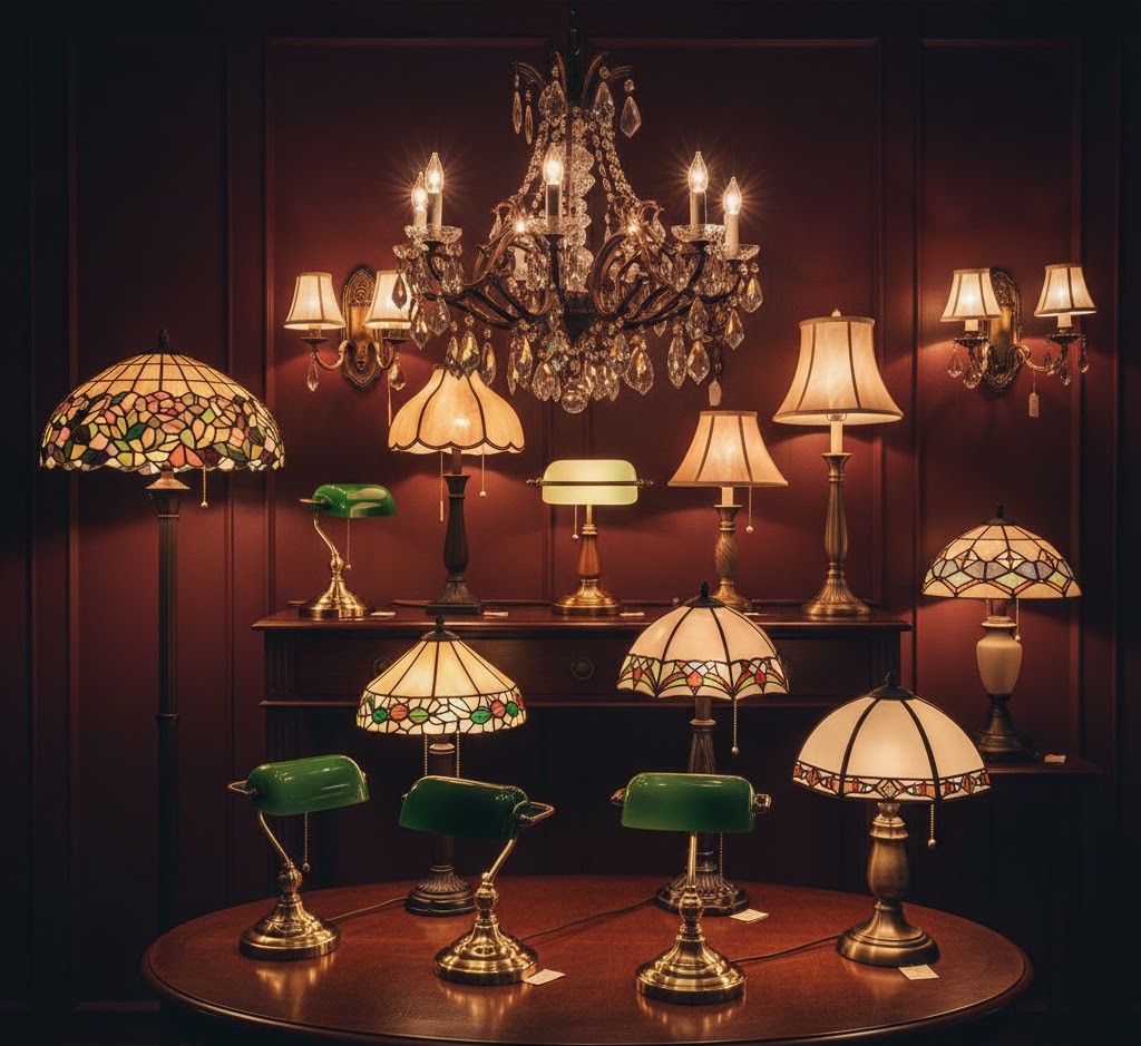 Various restored fixtures